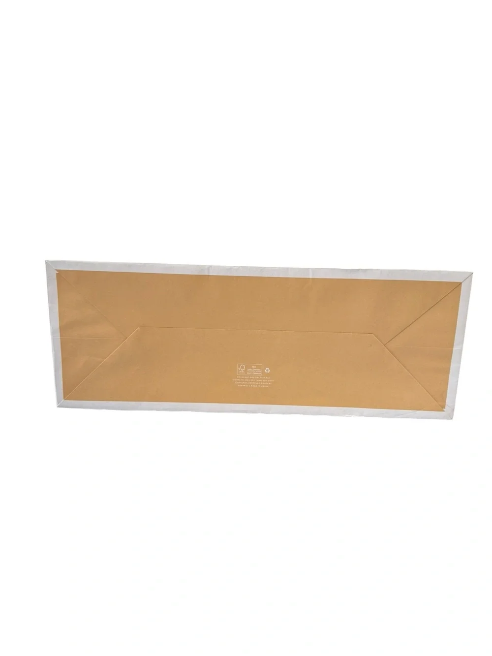 Michael Kors Tan and White Shopper Bag